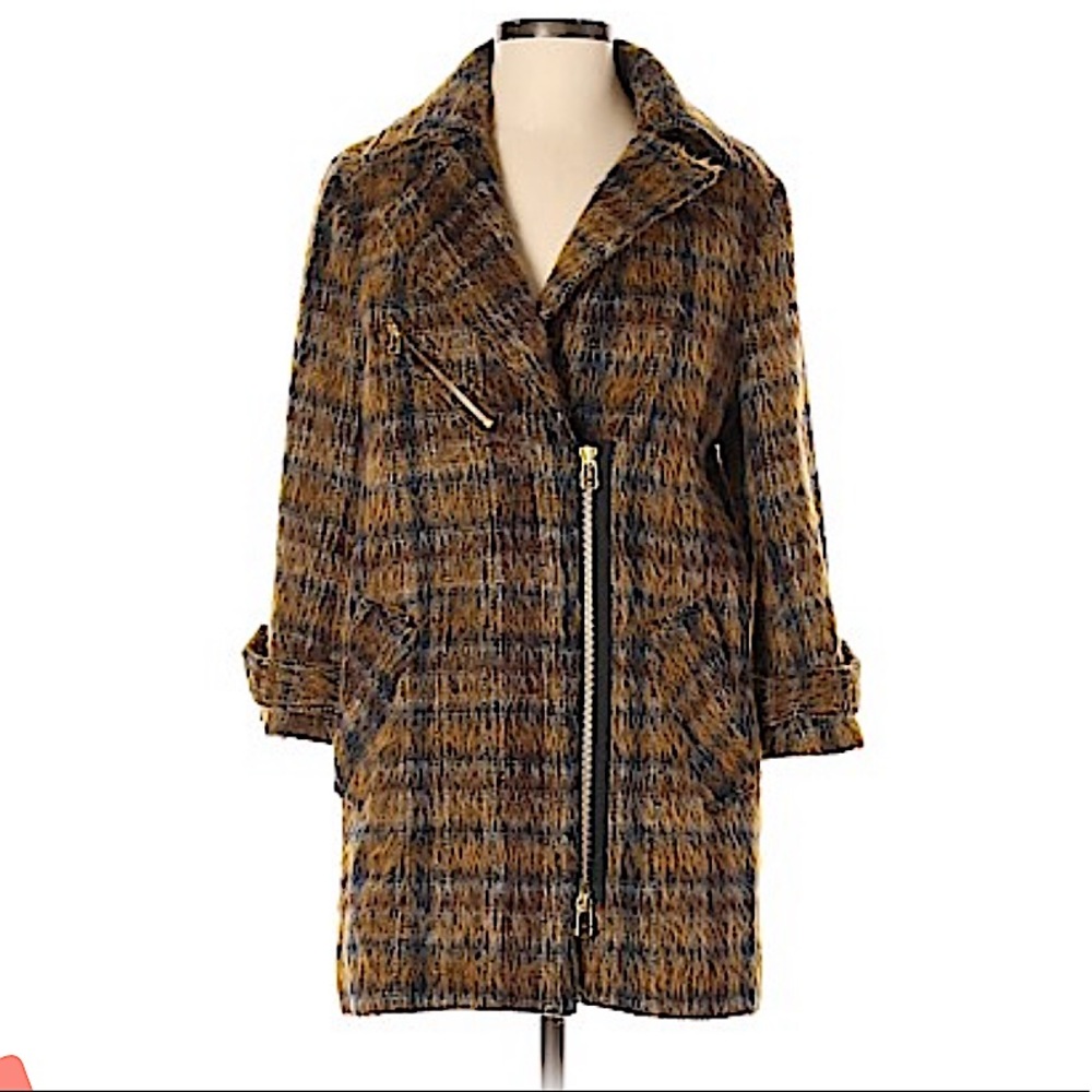 Plaid Veronica Beard Coat